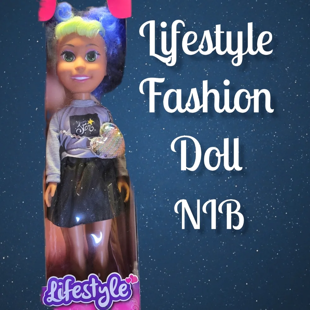 Lifestyle Fashion Doll NIB Age 3 & Up